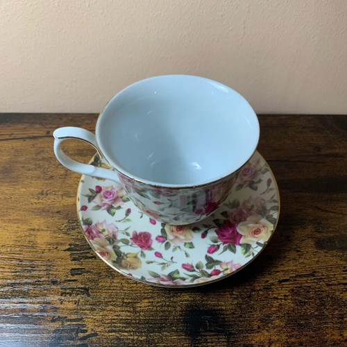 Tea set 6 pieces fine porcelain new