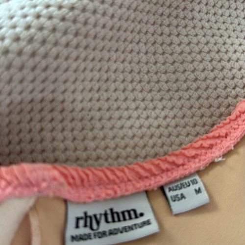 Rythm swimsuit used, pink, size M with pareo