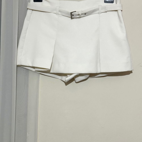 Zara skirt shorts new, white, size S