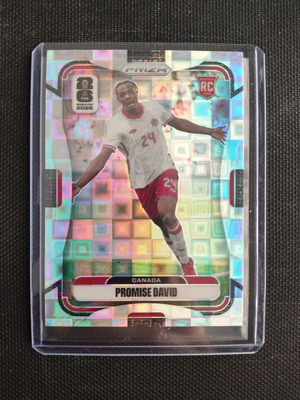 2026 Panini World Cup Prizm Promise David Silver Pandora Rookie Card like new