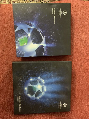 UEFA Champions League Statistics Handbooks 2006/07 & 2009/10 σαν καινούργιο