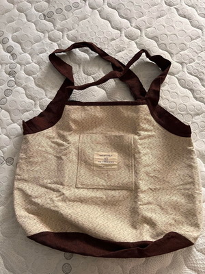 The Vasilicos Santorini shoulder bag new, handmade, beige and brown