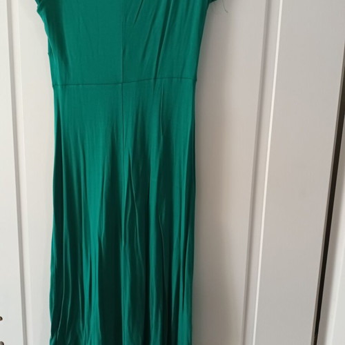 Lola jersey midi dress with sleeves new, green size 36
