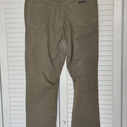 Trussardi fabric pants used, olive color, size M
