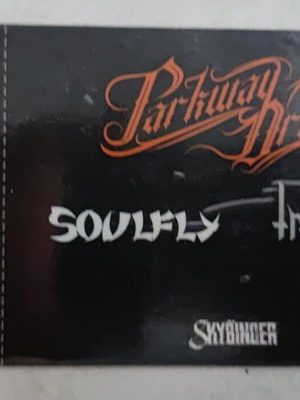 Hard Copy Ticket Parkway Drive Soulfly Triptykon Release Festival 27/06/23 like new