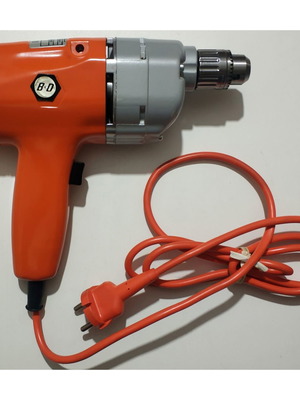 Τρυπάνι Black and Decker DNJ52 vintage καινούργιο 340W 1980