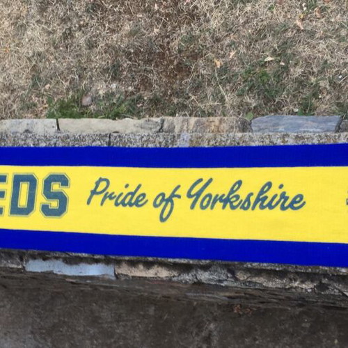 Leeds 80’s scarf as shown