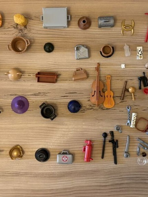 Playmobil figure accessories collection