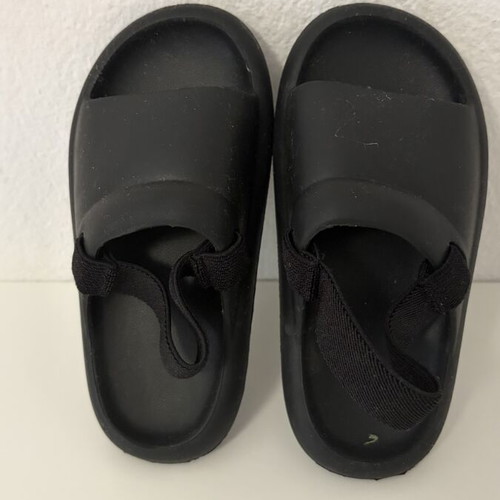 Zara kids' slippers, black, size 27