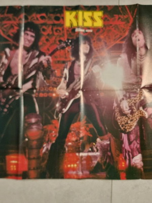 Kiss posters used, pack of 20 from magazines