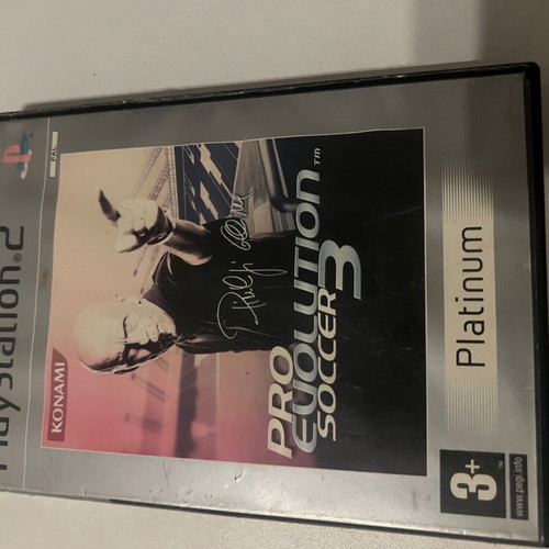 Pro Evolution Soccer 3 and Pro Evolution Soccer 2 CD used bundle for PS2