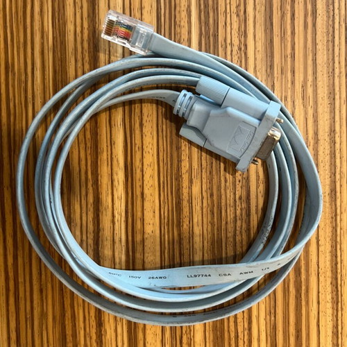 AWM 20251 E129757 Cisco Systems Console Cable used, 9 pin