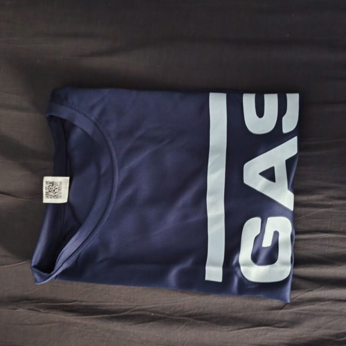 Gas T-shirt καινούργιο, μπλε σκούρο XL