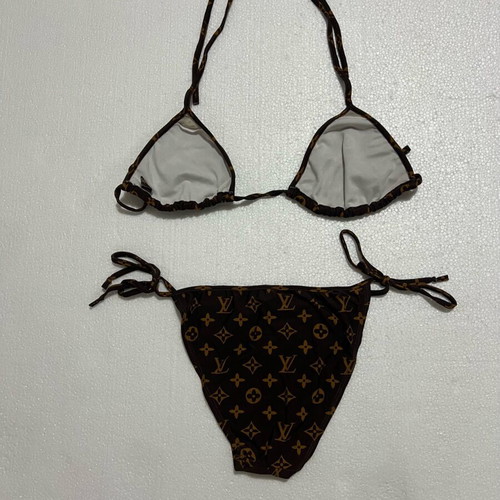 Triangle bikini like new, size medium, brown