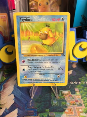 Κάρτα Psyduck Fossil Pokemon μεταχειρισμένη