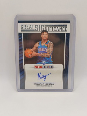 Κάρτα Panini NBA Hoops 2023-24 Keyontae Johnson Auto καινούργια