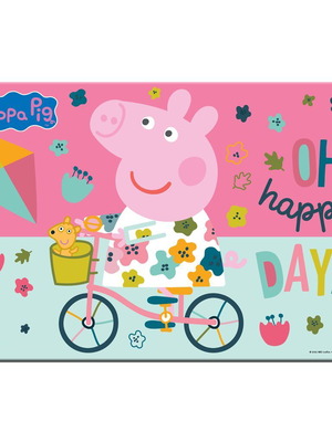 Peppa Pig placemat new, plastic 43x29 cm