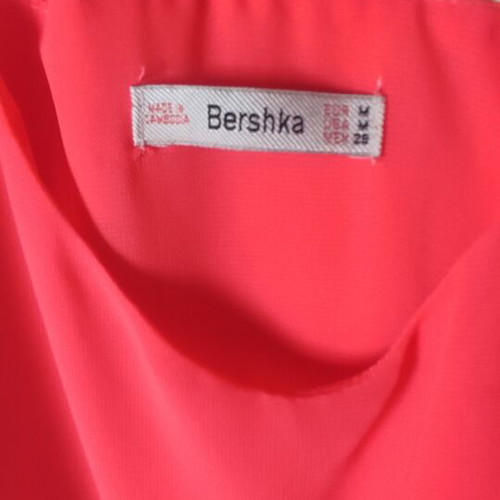Bershka Neon Orange Top size M like new