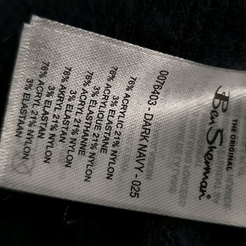 Ben Sherman men's cardigan size M like new, blue