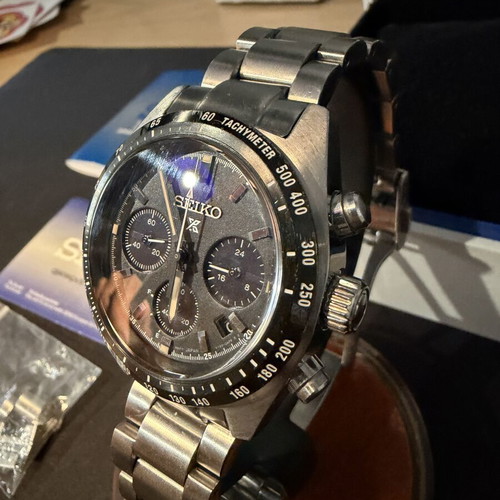 Seiko Prospex Speedtimer 39mm Solar Chronograph used