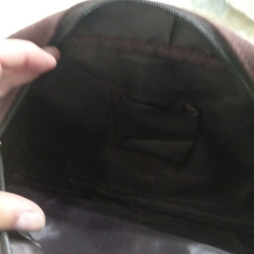 Fullah Sugah Vintage Y2K Suede Bag like new, brown