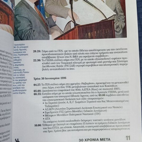 Imia 30 Years Later new history book
