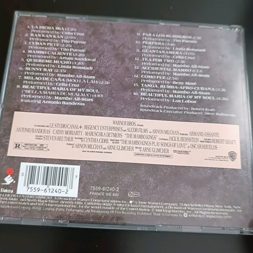 The Mambo Kings Original Motion Picture Soundtrack CD like new