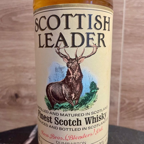 Scottish Leader collectible whisky vintage bottling 70cl