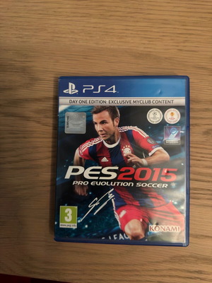 PES 2015 PS4 game like new