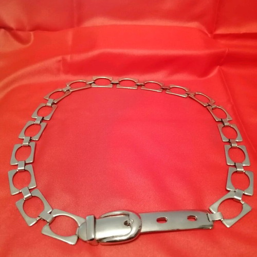 Toi&Moi metal belt like new, silver, size 90