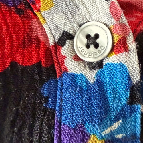 Desigual viscose women blouse size S like new, multicolor