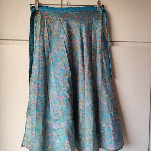 Indian Magic Boho Wrap Skirt one size, like new, multicolor