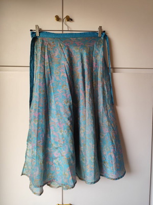 Indian Magic Boho Wrap Skirt one size, like new, multicolor