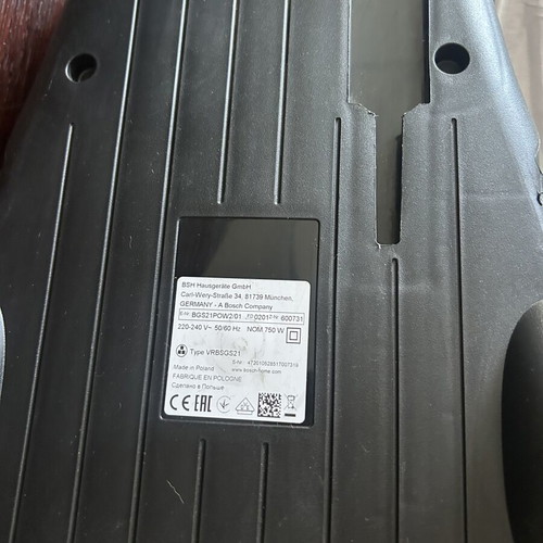 Bosch Series 4 BGS21POW2 vacuum cleaner used, bagless, 2 lt