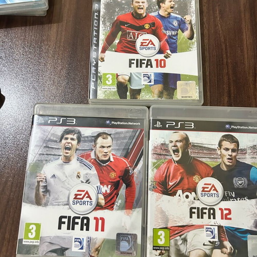 FIFA 10, 11, 12 για PlayStation 3 σαν καινούργιο, πακέτο τρία παιχνίδια