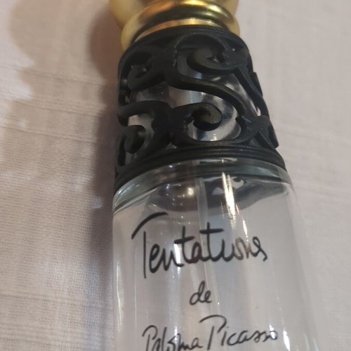 Perfume bottle used, empty