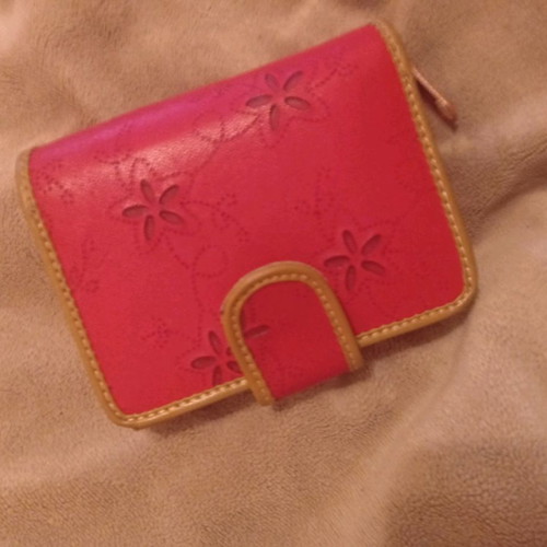 Wallet slightly used, 12x9 cm