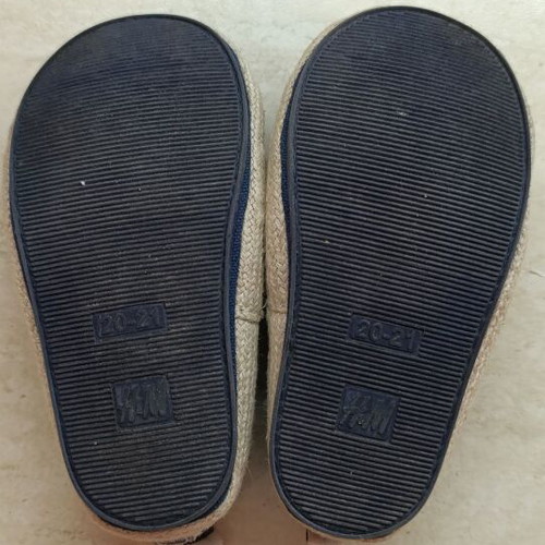 H&M baby boys espadrilles like new