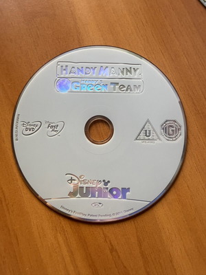 Disney Junior Handy Manny DVD, Manny’s Green Team, dubbed