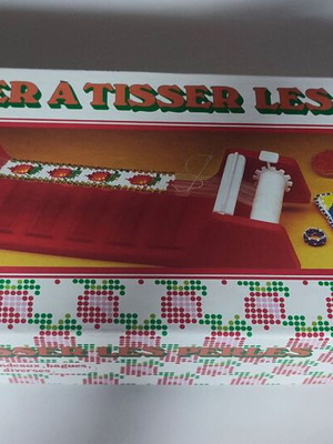 Vintage Métier à Tisser les Perles creative bead weaving set Nathan