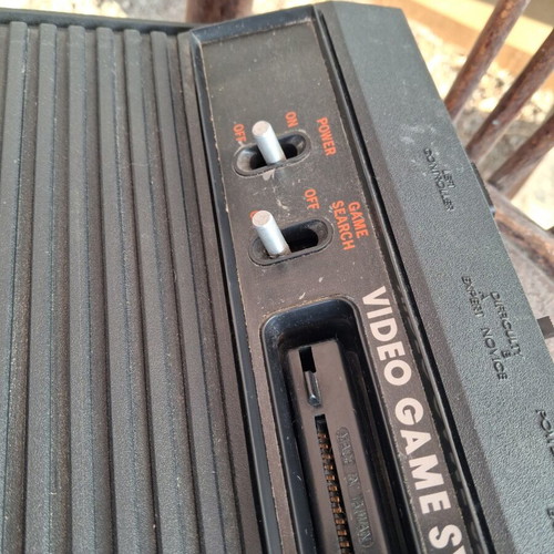 Video Game System used, classic console without cables