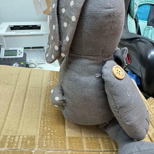 Door stopper rabbit new handmade for door stop