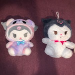 Kuromi plushies used