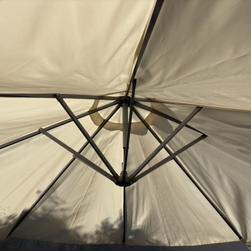IKEA garden umbrella corner 3x3 meters like new with base