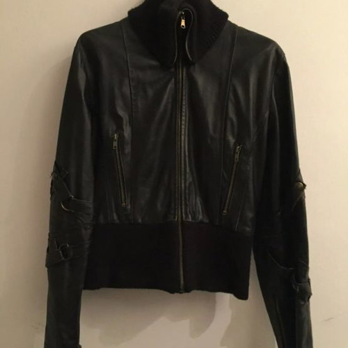 Spectra leather jacket Medium black used