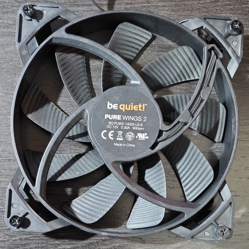 Be Quiet Pure Wings 2 High-Speed Case Fans 140mm used, PWM 4-Pin, pack of 3