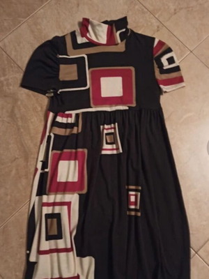 Morgan mini dress like new, small, black and red