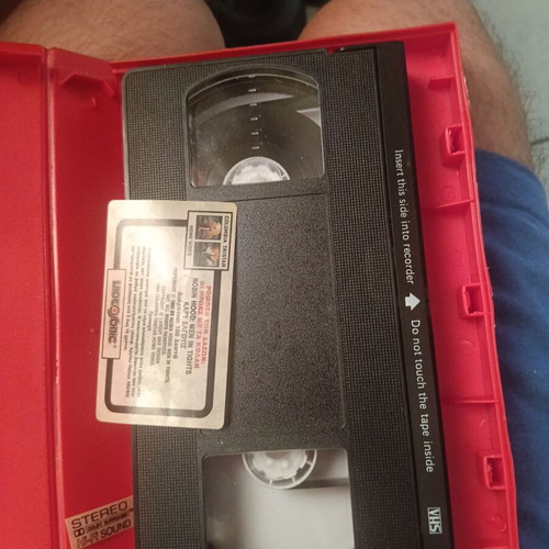 Robin Hood VHS tape, action, subtitles