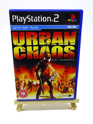 Urban Chaos: Riot Response Sony PlayStation 2 PS2 μεταχειρισμένο, πλήρες και λειτουργικό