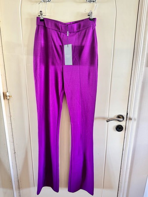 Flared pants purple size M new Loap